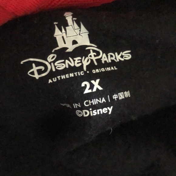 Minnie Mouse hooded pull over sweat shirt - Picture 2 of 3